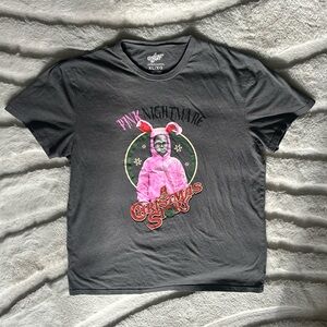 Christmas Story Gray Christmas Graphic T-Shirt